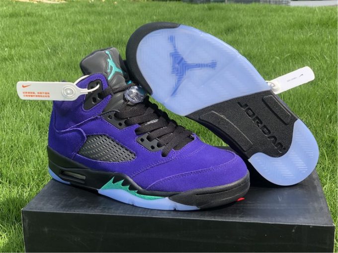 2020 Mens Air Jordan 5 Alternate Grape To Buy 136027-500