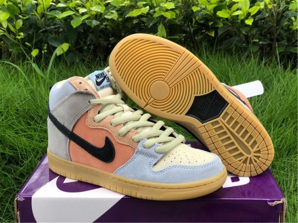 2020 Nike SB Dunk High Spectrum New Sale CN8345-001