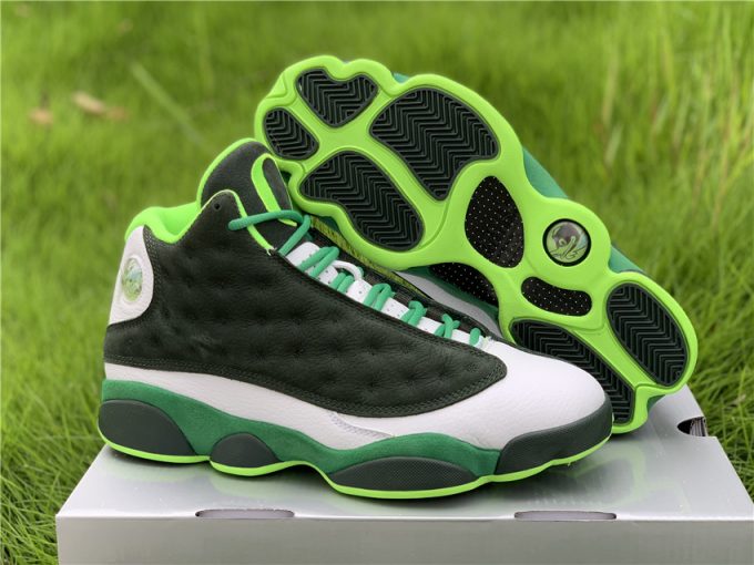 Air Jordan 13 Retro Oregon Ducks PE Lucky Green For Sale AR4390-313