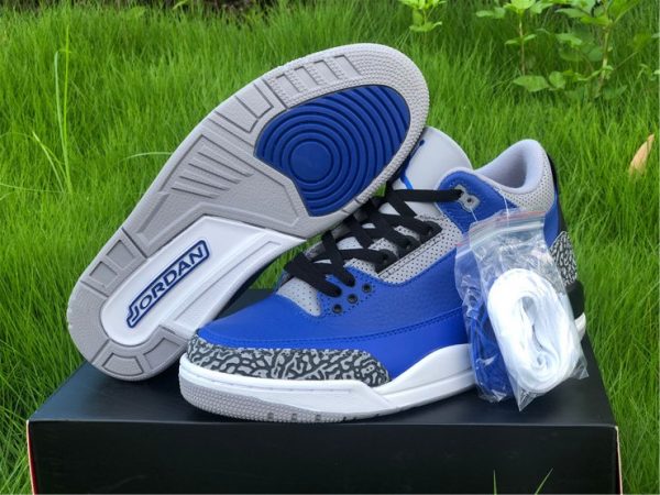 Air Jordan 3 III Varsity Royal Blue Cement For Sale CT8532-400