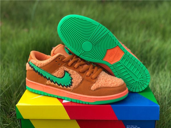 Grateful Dead x Nike SB Dunk Low Orange Bear On Sale CJ5378-800