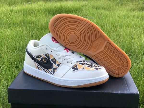 2021 Release Air Jordan 1 Low Multi-Color Basketball Shoes CJ4152-101