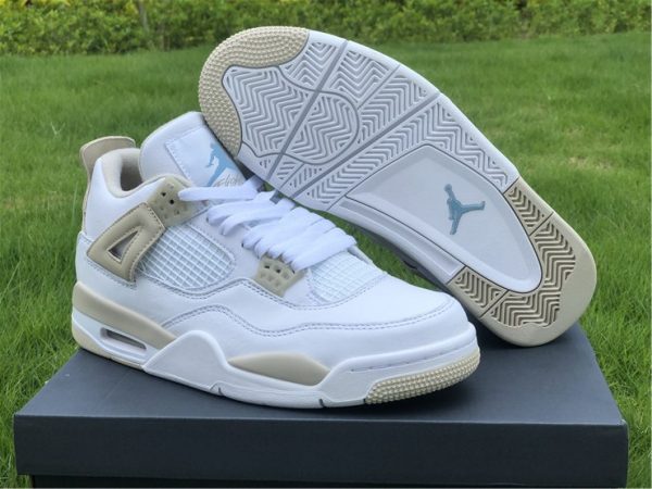 Air Jordan 4 GS Linen Girl's Size For Sale 487724-118