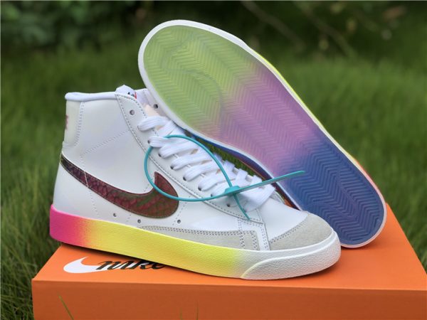 Buy New Nike Blazer Mid 77 Vintage White Bright Cactus CZ8653-136