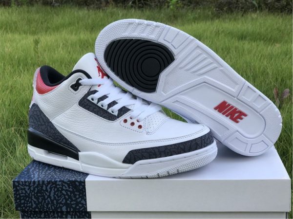 Mens Air Jordan 3 SE-T Fire Red Japan Exclusive CZ6433-100