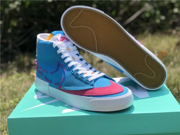 New Nike SB Blazer Mid Edge Hack Pack White Blue CI3833-400