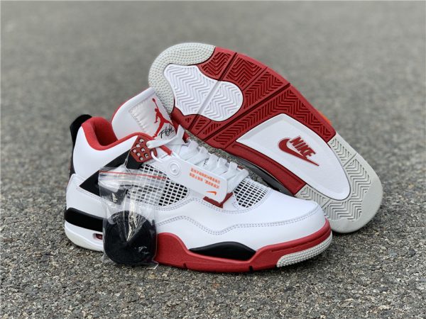 2020 Cheap Air Jordan 4 Retro Fire Red For Men DC7770-160