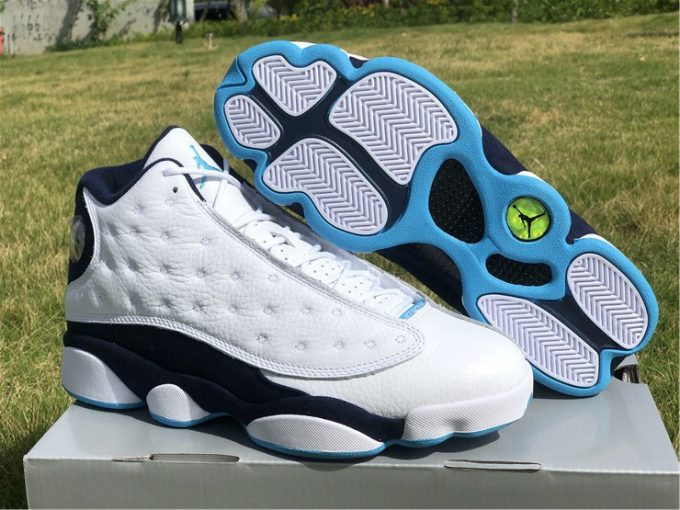 2021 Mens Air Jordan 13 Dark Powder Blue For Cheap 414571-144