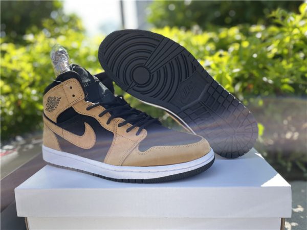 Buy Cheap Air Jordan 1 Mid Wheat Sneakers DB5453-700