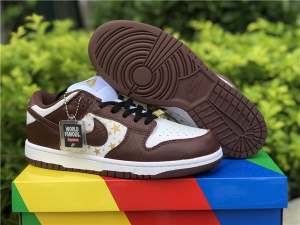 Supreme x Nike SB Dunk Low Barkroot Brown On Sale DH3228-103