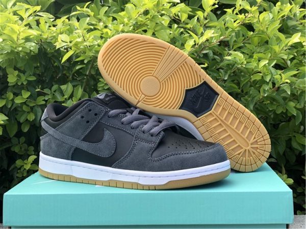 Buy New Nike SB Dunk Low Dark Grey Black Gum AR0778-001