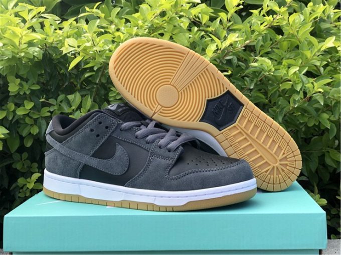 Buy New Nike SB Dunk Low Dark Grey Black Gum AR0778-001