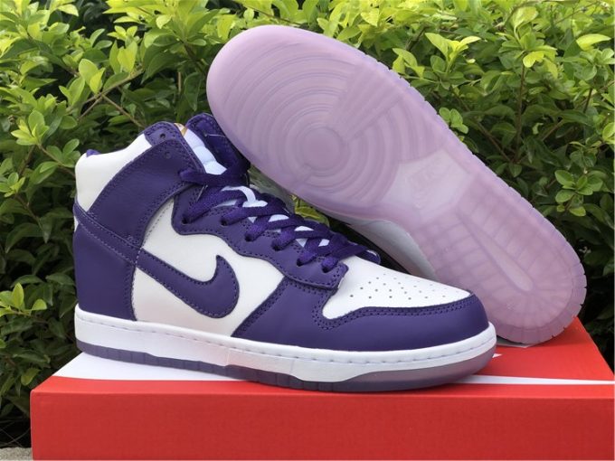 Men and WMNS Nike Dunk High Varsity Purple For Sale DC5382-100