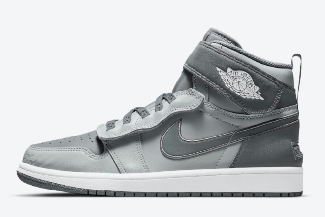 2021 Air Jordan 1 FlyEase Cool Grey White For Sale CQ3835-003