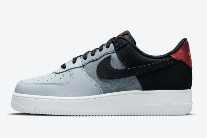 2021 Cheap Nike Air Force 1 Low Black Smoke Grey CZ0337-001