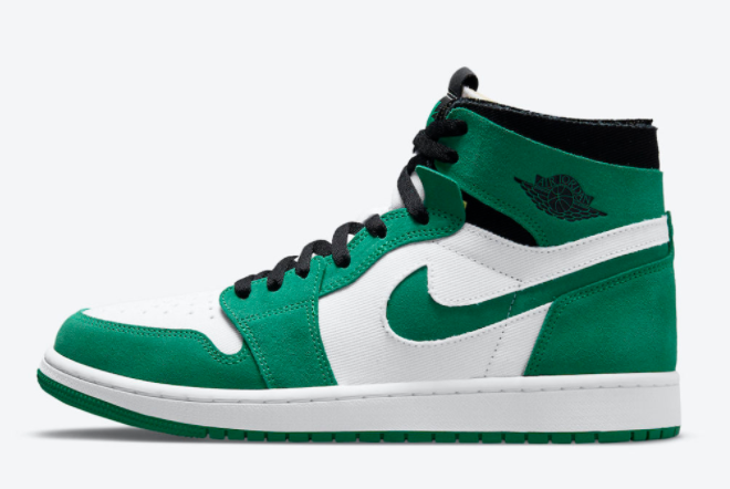 2021 Latest Air Jordan 1 Zoom CMFT Stadium Green Sneaker CT0978-300