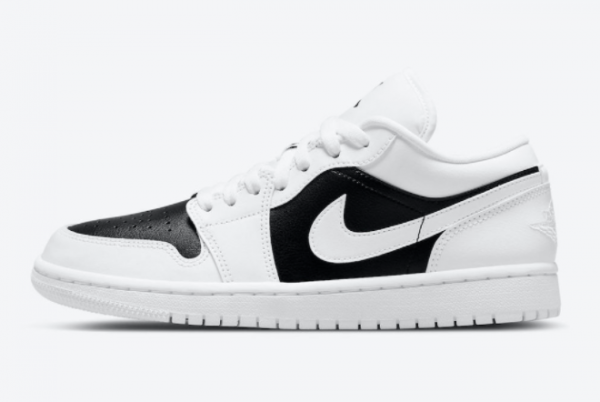 2021 Spring Air Jordan 1 Low Panda White-Black DC0774-100