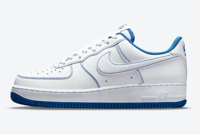 Nike AF1 Air Force 1 Low White-Game Royal CV1724-101