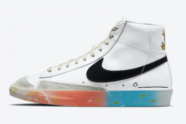 Nike Blazer Mid 77 Just Do It White Basketball Sneaker DJ4278-101