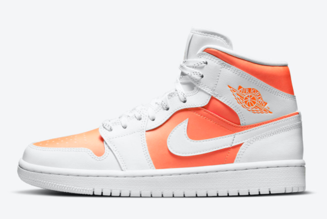 2021 Air Jordan 1 Mid Bright Citrus New Sale CZ0774-800