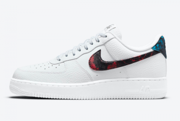 2021 Release Nike Air Force 1 Low Tie Dye Shoes DJ6889-100