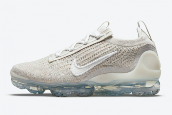 Latest Nike Air VaporMax 2021 Oatmeal Running Shoes DH4088-001