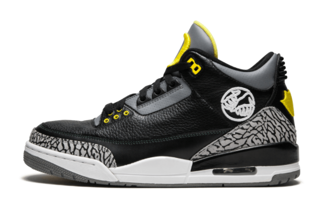 New Arrival Air Jordan 3 Oregon Pit Crew Shoes 282240-594