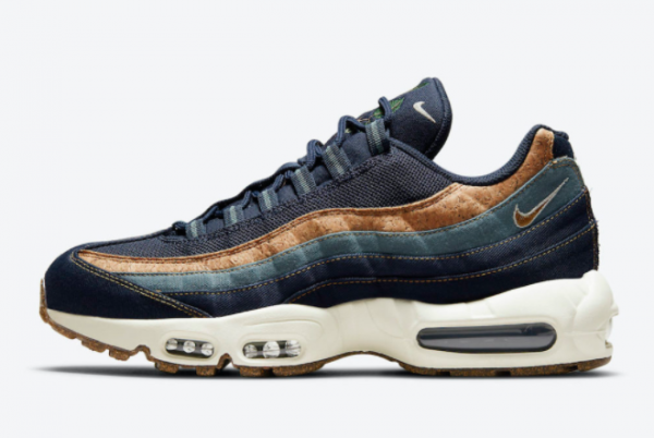 Nike Air Max 95 Cork Obsidian Cork Navy On Sale DC3991-400