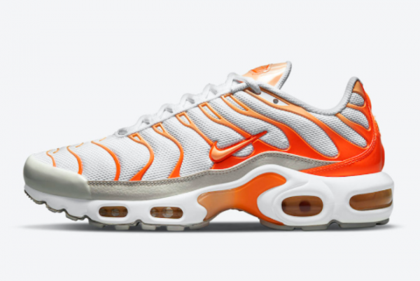 Nike TN Air Max Plus White Orange Hot Sell DM3033-100