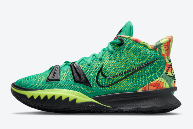 2021 Latest Nike Kyrie 7s Weatherman Shoes CQ9327-300