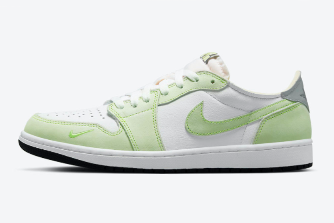 2021 New Release Air Jordan 1 Low OG Ghost Green CZ0790-103