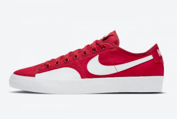 2021 Nike SB Blazer Court Gym Red Basketball Sneakers CV1658-600