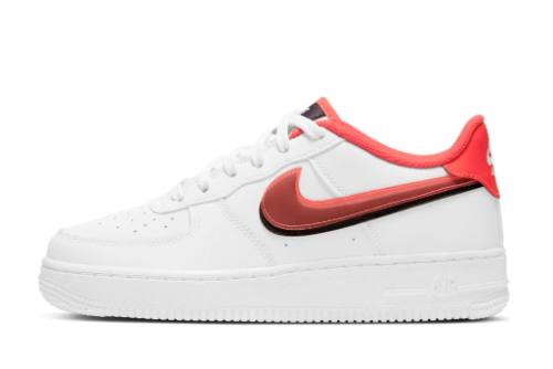 Buy Nike AF1 Low White Black-Bright Crimson CW1574-101