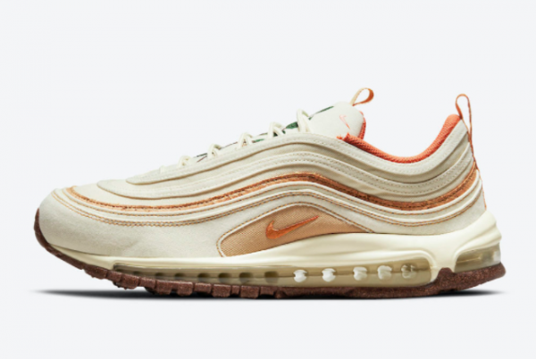 Cheap Nike Air Max 97 Cork Coconut Milk Lite Sienna-Sesame DC3986-100