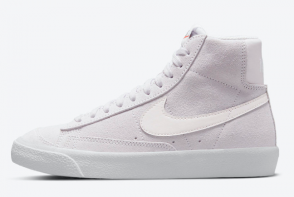 Nike Blazer Mid ’77 Suede Light Violet For Girls DC8248-500