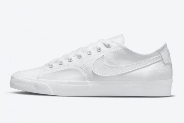 Nike SB Blazer Court Triple White Outlet Online CV1658-102