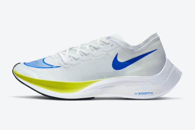 Nike ZoomX VaporFly NEXT% White Cyber On Sale AO4568-103