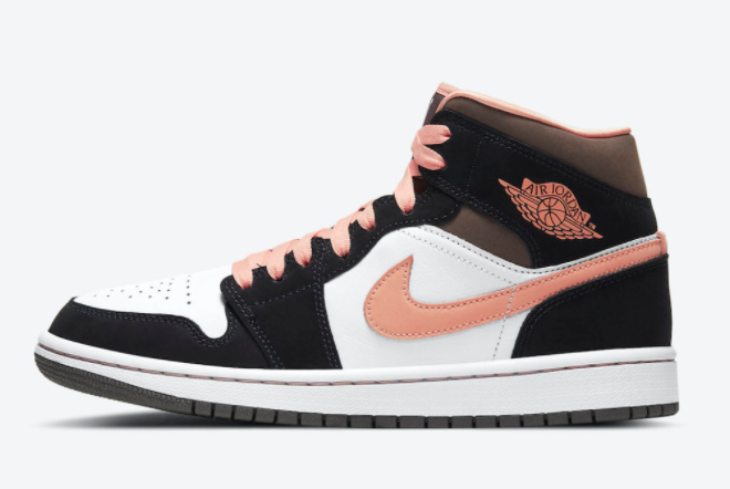 Women's Shoes Air Jordan 1 Mid SE Peach Mocha DH0210-100