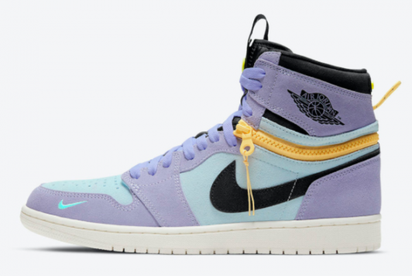 2021 Air Jordan 1 High Switch Purple Pulse Best Price CW6576-500