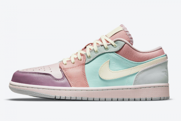 2021 Air Jordan 1 Low Multi Pastel Outlet Online DJ5196-615