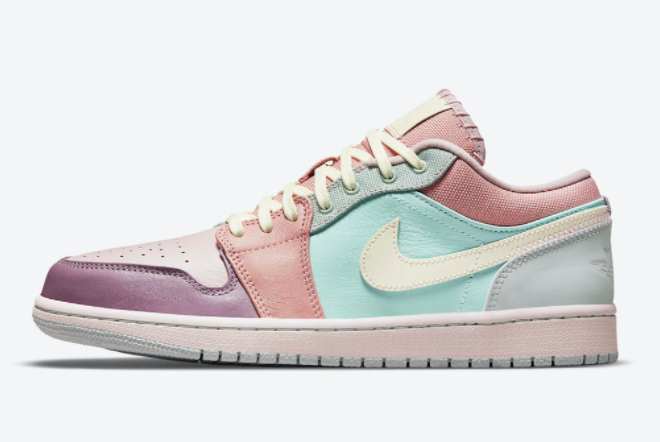 2021 Air Jordan 1 Low Multi Pastel Outlet Online DJ5196-615