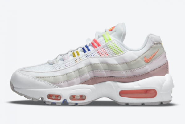 2021 Cheap Nike Air Max 95 White Multi For Sale DH5722-100