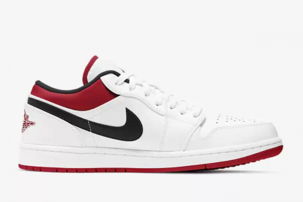 Air Jordan 1 Low White Gym Red To Buy 553560-118-1