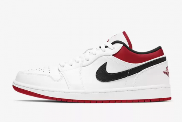 Air Jordan 1 Low White Gym Red To Buy 553560-118