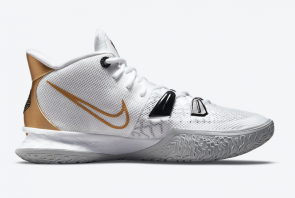 Buy Nike Kyrie 7 NBA Finals White Gold-Black CQ9326-101-2