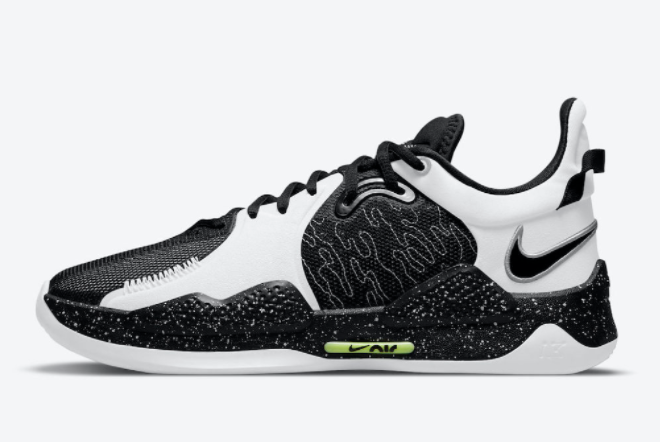 Buy Nike PG 5 Black White Basketball Shoes CW3143-003