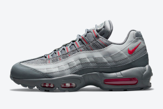 Mens Shoes Nike Air Max 95 Grey Red DM9104-002