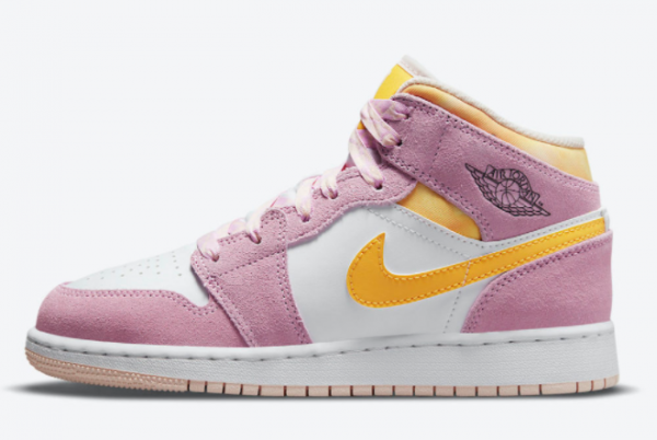 Nieuw Air Jordan 1 Mid SE GS Arctic Pink Goedkoop DC9517-600