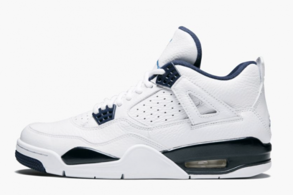 Nike Air Jordan 4 Columbia White Legend Blue For Sale 314254-107