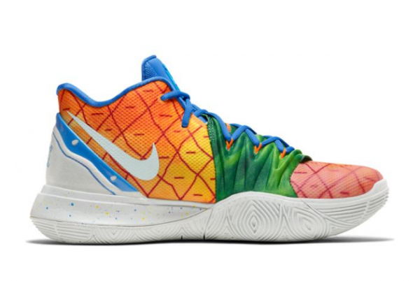 Nike Kyrie 5 SBSP EP SpongeBob Pineapple House Orange Peel/Teal Tint Outlet Sale CJ6950-800-3